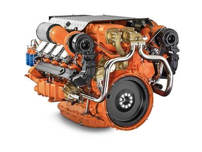 Scania's 16L engine (CREDIT: Scania)