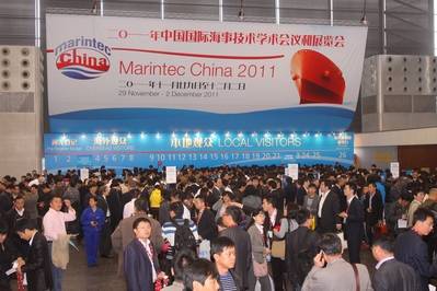 Scene Marintec China 2011: Photo courtesy of the organizers