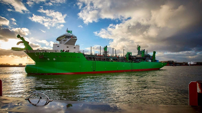 Scheldt River was delivered to DEME in 2017 (Photo: Royal IHC)