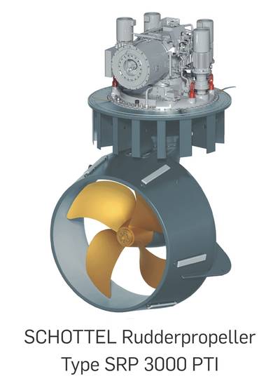 SCHOTTEL Rudderpropeller type SRP 3000 PTI (Image SCHOTTEL)