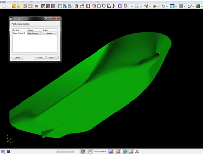 screenshot of CAD/CAM system