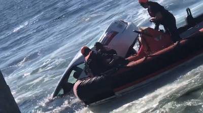 (Screenshot from U.S. Coast Guard video courtesy of Coast Guard Cutter Marlin)