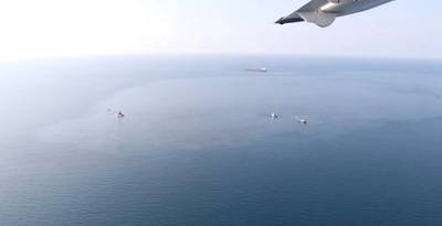 Screenshot from Thai navy video
