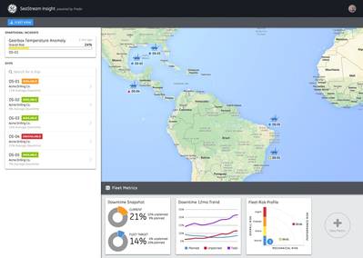 Seastream Insight: Powered by Predix platform, it gathers data on the condition and performance of equipment across a vessel’s different systems. (Photo: GE)