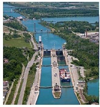 Seaway Locks: Photo credit SLSDC