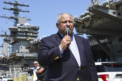 Secretary of the Navy Carlos Del Toro (Photo: William Bennett IV / U.S. Navy)