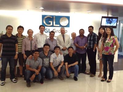 Seminar on "Damages to the Hull Structure": ST Marine participants with Mr Julio Guevara Quinteros (6th from left, back row).