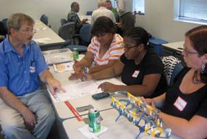 Ship Construction Activity. Photo courtesy Lean Institute at Old Dominion University