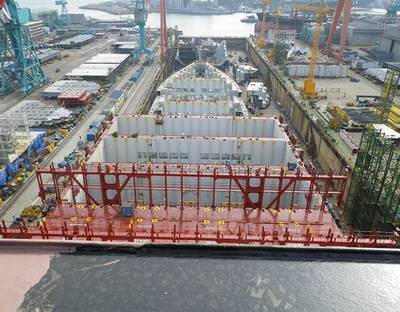 The new ships are being built by the South Korean shipbuilder Hyundai Samho Heavy Industries (HSHI). (Photo Hapag-Lloyd)