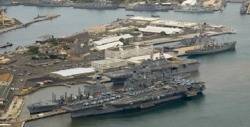Shipyard – Pearl Harbor: Photo credit USN