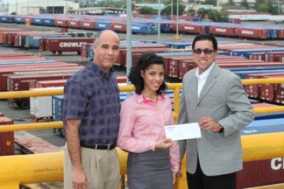 Sholarship award: Photo credit Crowley Maritime Corp.