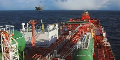 The shuttle tanker Eagle Balder collected cargo number 5,000 from Gullfaks. The oil was delivered to St1’s refinery in Gothenburg (Credit: Colin Dobinson / Equinor)