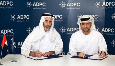 Signing the agreement: Photo credit ADPC