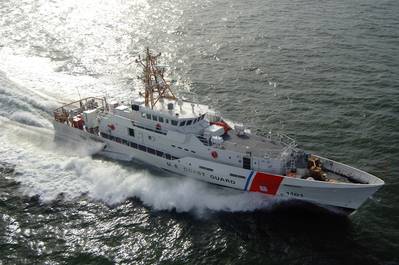 Sister Ship of the Winslow Griesser, Bernard C. Webber, operating in the U.S. Gulf of Mexico. (Photo: Bollinger Shiyards)