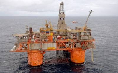 Snorre Rig: Image courtesy of Statoil