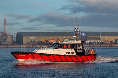 South Esk is the Montrose Port Authority's first ever newly built pilot boat. (Photo: Montrose Port Authority)