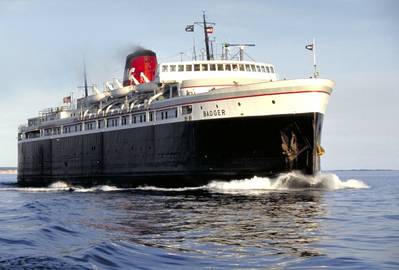 SS Badger: Photo credit SS Badger Company