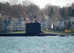 'Mississippi' Arrives Pascagoula: Photo credit USN