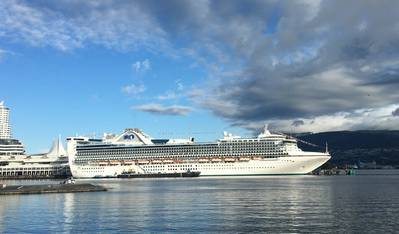 Star Princess at Canada Place (Photo: Port Metro Vancouver)