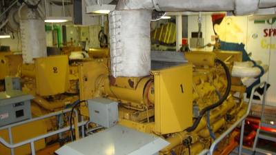 T/S State of Michigan engine room (Photo: MARAD)