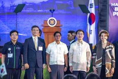 The steel-cutting event was attended by Philippine President Ferdinand Marcos Jr., U.S. Ambassador to the Philippines Mary Kay Carlson, South Korean Ambassador to the Philippines Lee Sang-hwa, and HD KSOE Offshore Engineering CEO Kim Sung-joon.