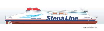 Stena Line ro-pax newbuild to be built at AVIC Weihai Shipyard (Image: Deltamarin)