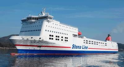 Stena Transporter is to be retrofitted with Wärtsilä in-line closed-loop scrubber systems. (Photo courtesy of Wärtsilä)