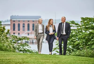 Nina Østergaard Borris, Mia Østergaard Nielsen and Torben Østergaard-Nielsen (Photo: USTC)