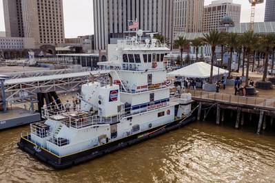 Steve Alley in New Orlean (Photo: Ingram Marine Group)