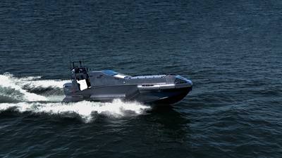 The New STORMRUNNER USV by Sea Machines. © Sea Machines Robotics Inc.