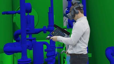 With Stratus, the XR platform from Kinemagic, metadata is imported from CAD designs into the virtual environment for quick reference and a deeper understanding of the design. - Credit:Kinemagic

