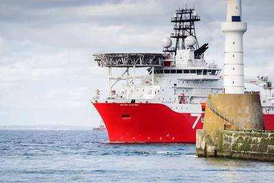 Subsea 7’s diving support vessel Seven Kestrel (Care of Subsea 7)