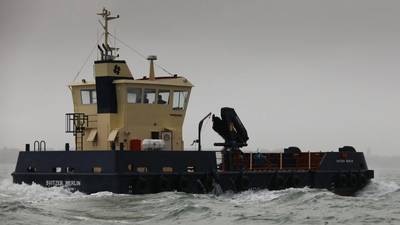 Svitzer Merlin is a twin screw, pontoon style, shallow draft work vessel built by Southampton Marine Services for Svitzer (Photo: Southampton Marine Services)