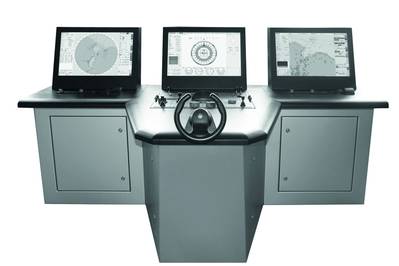 SYNAPSIS NAVAL is the new generation of a software-defined and open architecture based naval Integrated Navigation System (Photo: Raytheon Anschütz)