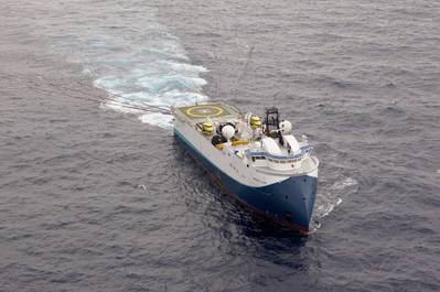 A Shearwater GeoServices vessel (Credit:Shearwater GeoServices)