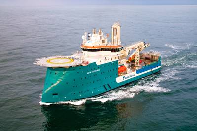 The Acta Centaurus will be fitted with a Wärtsilä hybrid solution for fuel savings and better environmental performance. (Photo: Acta Marine)