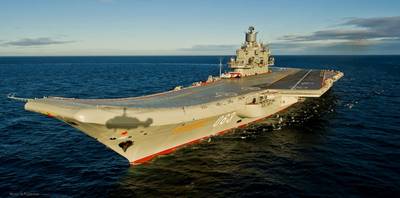 The Admiral Kuznetsov Aircraft Carrier - Credit: Wikimedia Commons - CC BY 4.0