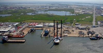 The Bollinger Fourchon shipyard services the nation’s busiest oil and gas support terminals in the United States.