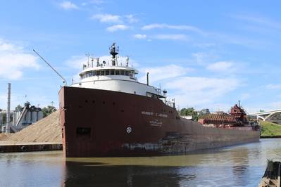 The Bulk Carrier Jackson at W. 3rd - Cuyahoga (c) LCA