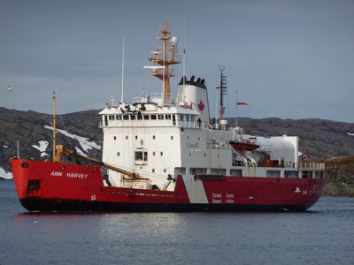 The Canadian Coast Guard's vessel Ann Harvey will be equipped with new propulsion generators, which will contribute to the vessel's reliability for many years to come. (Photo: Wärtsilä)