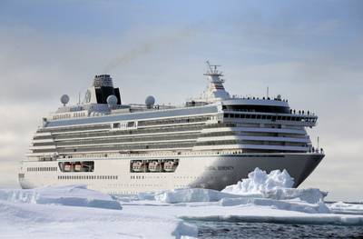 The Crystal Serenity will be the largest vessel to ever sail across the Northwest Passage. (Photo: Crystal Cruises)