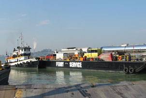 The Detroit-Windsor Truck Ferry (Photo courtesy Detroit-Windsor Truck Ferry)