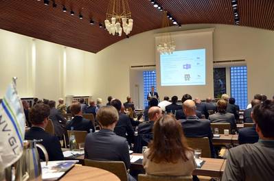 The DNV GL Container Ship Forum in Hamburg gave an overview of current trends in the container sector (Photo: DNV GL)