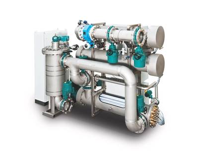 The GEA BallastMaster ultraV treats ballast water by means of filtration and UV-C radiation (Image: GEA)