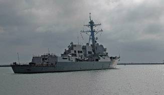 The guided-missile destroyer USS Sterett (DDG 104). Photo courtesy U.S. Navy