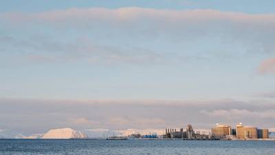 The Hammerfest LNG plant at Melkøya. (Photo: Ole Jørgen Bratland)