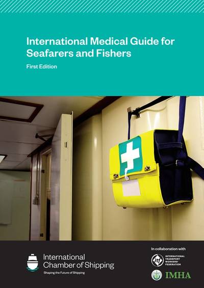 The International Medical Guide for Seafarers and Fishers, is priced at £225 and is available in print and digital ebook. More information can
be found on the ICS Publications website: https://publications.ics-shipping.org. Image courtesy ICS