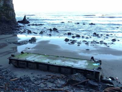 The Japnese Dock: Photo credit National Park Service