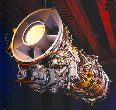 The LM2500 gas turbine (Photo: GE).