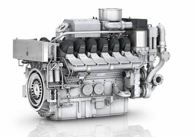 The MAN 175D engine will be available both as newbuild and retrofit variants – designated MAN 175DF-M – from end-2026. (Image: MAN Energy Solutions)